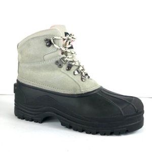 Itasca Thermo Lite Grey Black Snow Boot 10 M